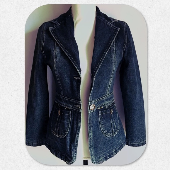 Jackets & Blazers - Qiadjuan Women’s Sherpa Denim Jacket